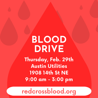 Click here to sign up to donate blood at our blood drive
